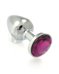 Analdildo mit Kristall, 7,5 cm